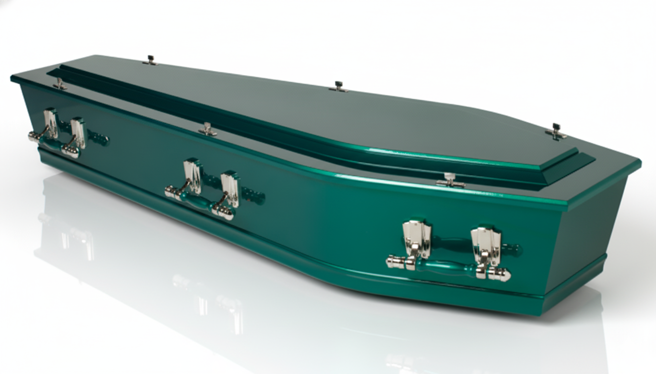 Status Painted Casket