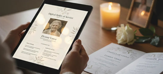 Digital Funeral Programs: Modern Memorials