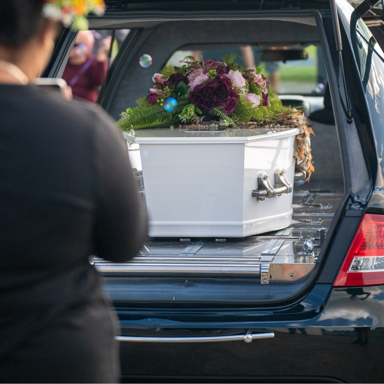Wood Grained Caskets
