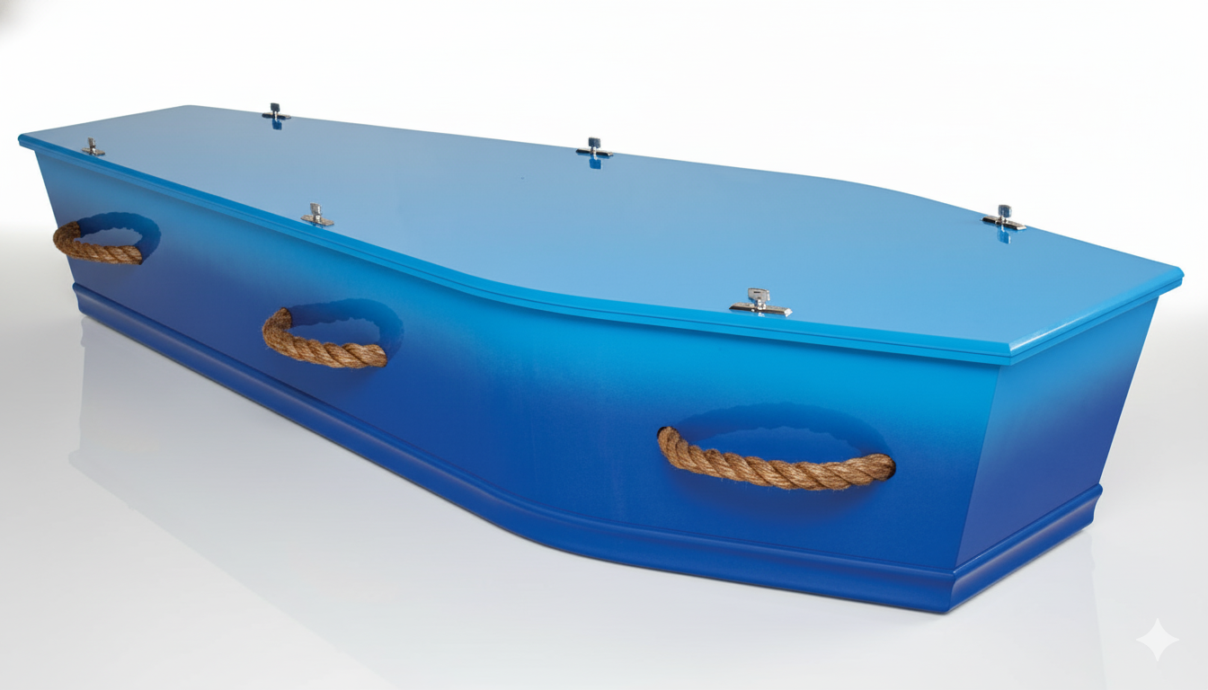 Richmond Painted Casket