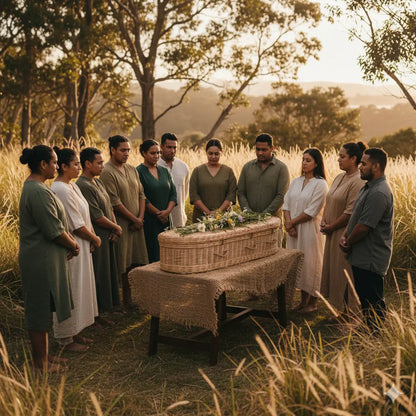 Handwoven Willow Casket