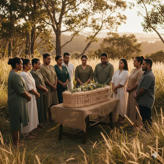 Handwoven Willow Casket