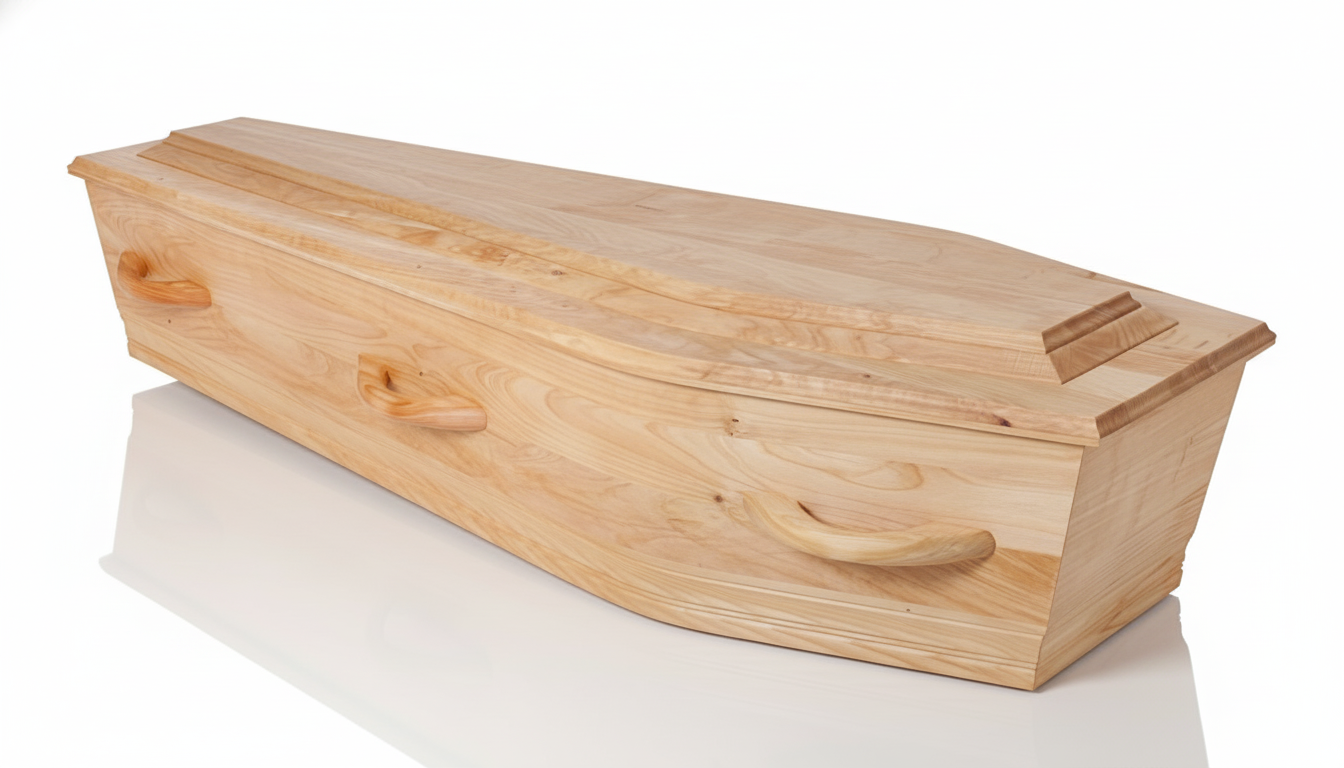 Western Raised Lid Solid Wood