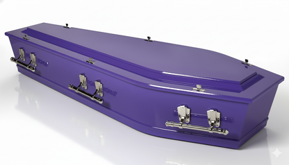 Status Painted Casket
