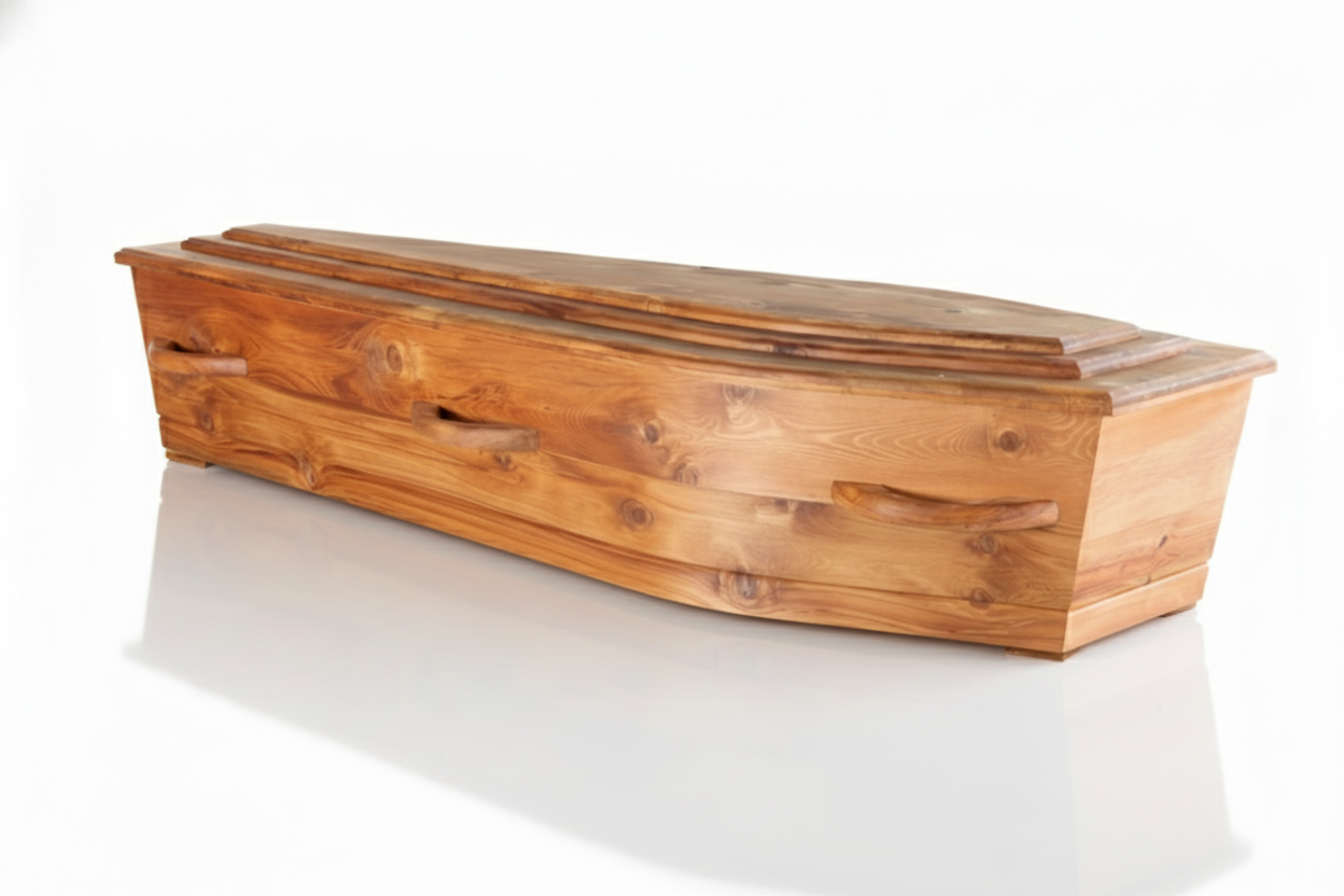 Dorset Paua Solid Wood Casket