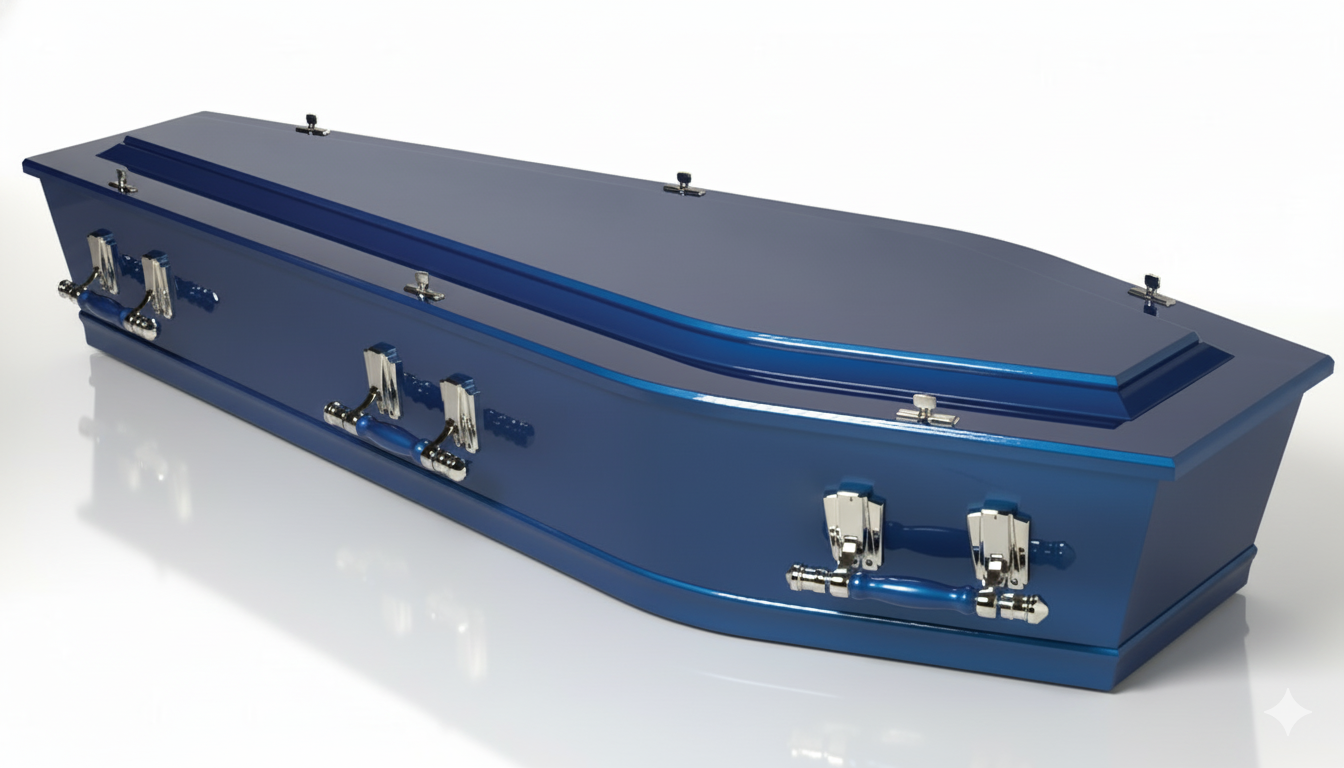 Status Painted Casket