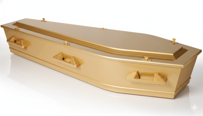 Status Painted Casket