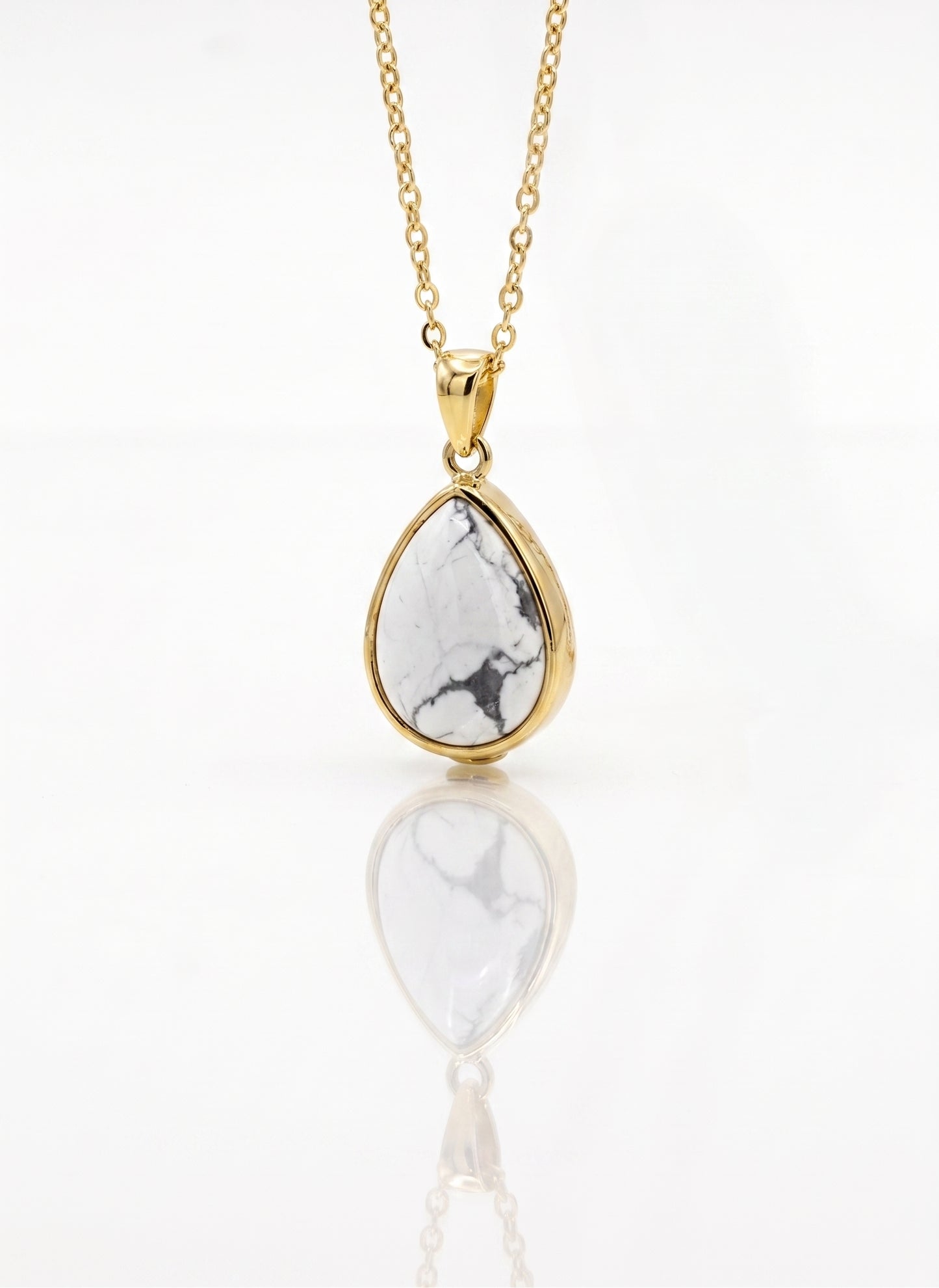 Tear Drop Ash Necklace
