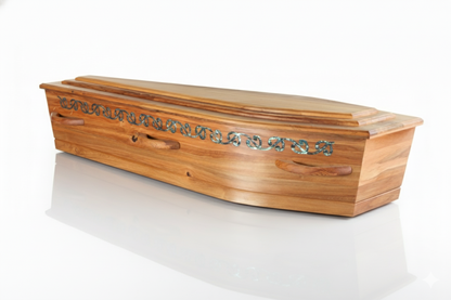 Dorset Paua Solid Wood Casket