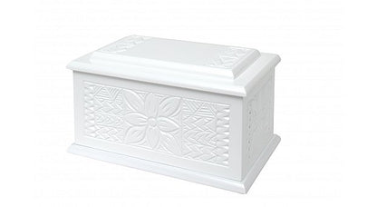 Carved Raised Lid Urn