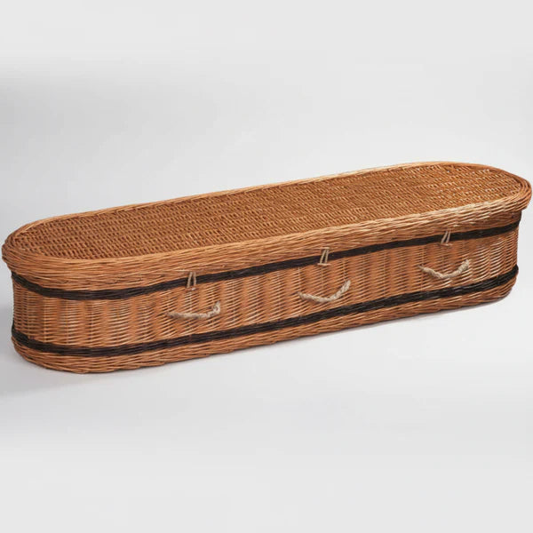 Handwoven Willow Casket