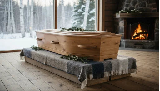 Dorset Raised Solid Wood Casket