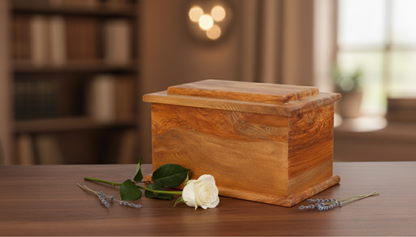 Recycled Rimu Wood Cremation Urn